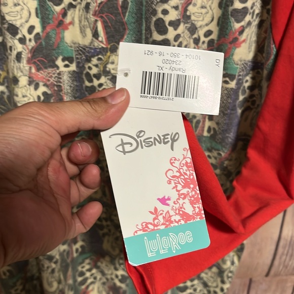 NWT Disney Lularoe Cruella di Vil Villains Collector Randy - Picture 5 of 7